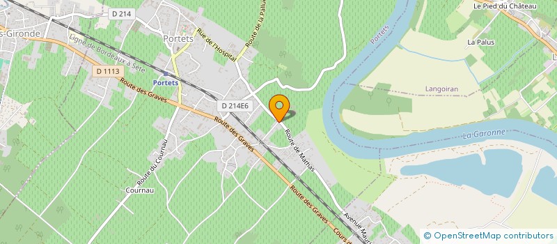 localisation de l'entreprise L'ASSO TISE  PORTETS