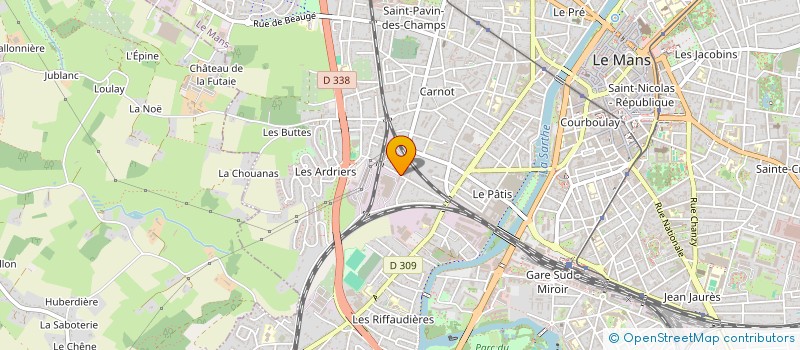 localisation de l'entreprise L'ASSOBULLE  LE MANS