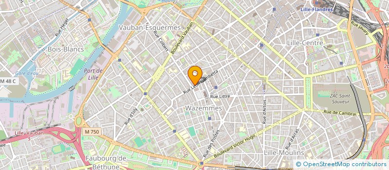 localisation de l'entreprise L'ASSOC 7 à LILLE
