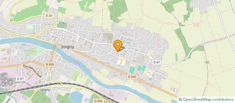 localisation de l'entreprise L'ASSOC'FAMILY  JOIGNY