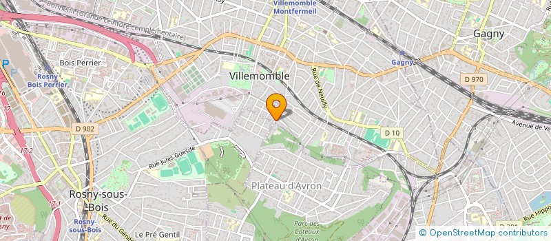 localisation de l'entreprise L'ASSOC POUR LA PROMO ANNEE ARMENIE à VILLEMOMBLE