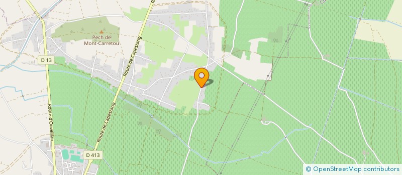 localisation de l'entreprise L'ASSOCE EN BOITE  CUXAC-D'AUDE