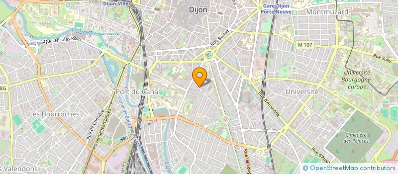 localisation de l'entreprise L'ASSOCE'GRAINE  DIJON