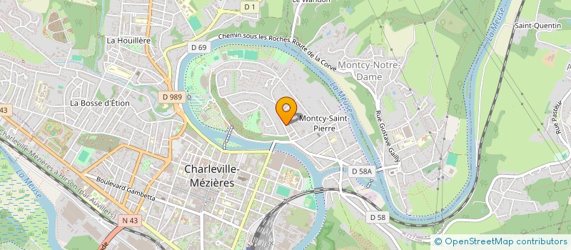 localisation de l'entreprise L'ASSOCE TARTARE  CHARLEVILLE-MEZIERES