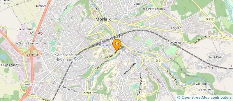 localisation de l'entreprise L'ASSOCE TOMATE à MORLAIX