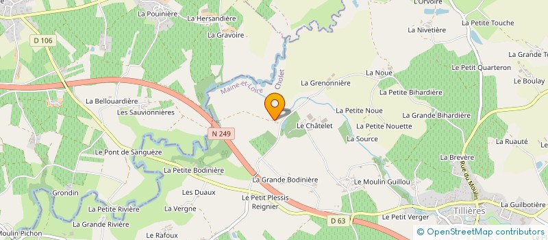 localisation de l'entreprise L'ASSOCI'SONS à SEVREMOINE