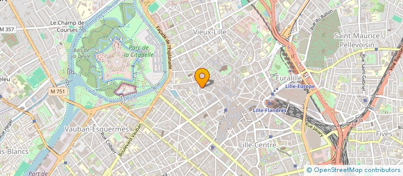 localisation de l'entreprise L' ASSOCIATION A ROULETTES à LILLE