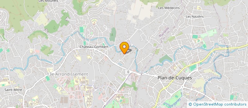 localisation de l'entreprise L'ASSOCIATION CIARA  MARSEILLE