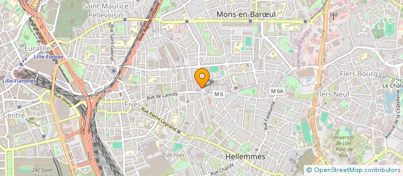 localisation de l'entreprise L'ASSOCIATION D'AIDE AU CULTE ISLAMIQUE  MONS-EN-BARUL