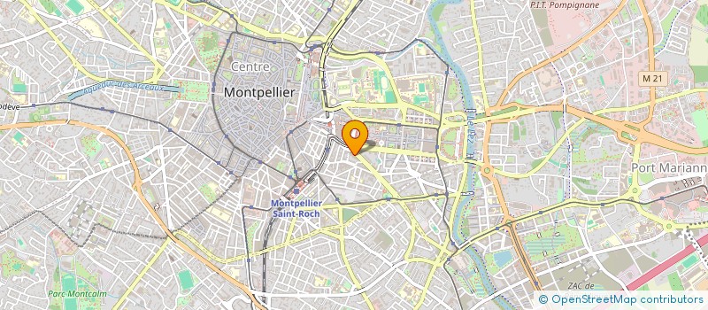 localisation de l'entreprise L'ASSOCIATION D'AILLEURS à MONTPELLIER