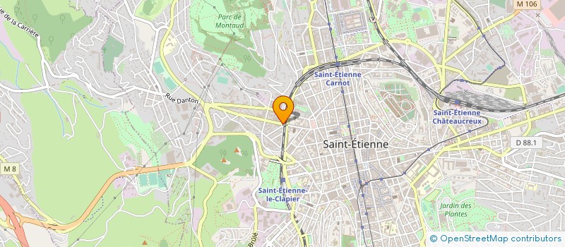 localisation de l'entreprise L ASSOCIATION D ANNIE à SAINT-ETIENNE
