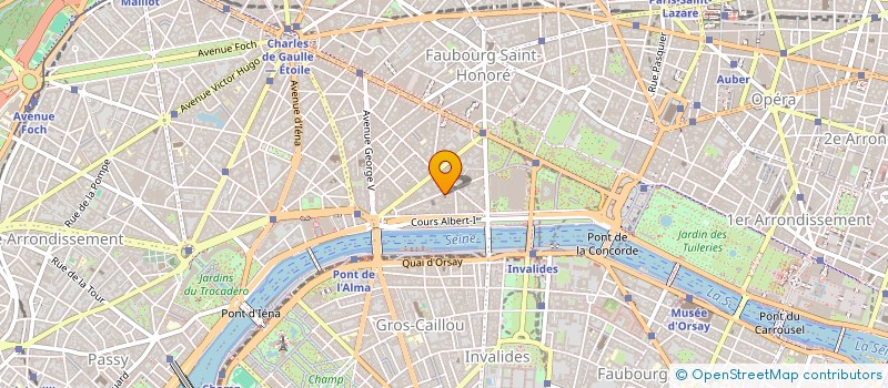 localisation de l'entreprise L'ASSOCIATION DE JEUNESSE DE L'EGLISE ARMENIENNE DE FRANCE  PARIS