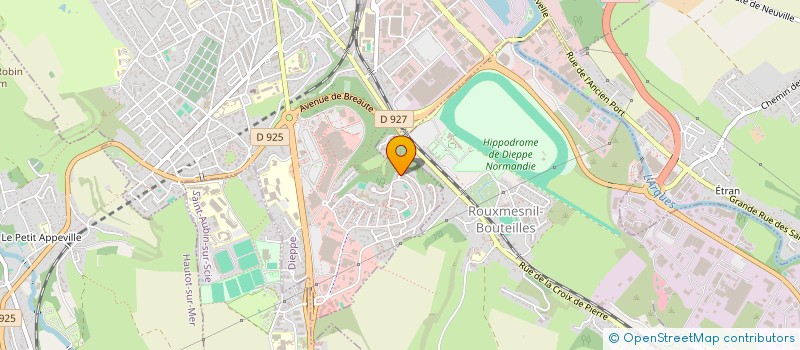 localisation de l'entreprise L'ASSOCIATION DE MOOREA  DIEPPE