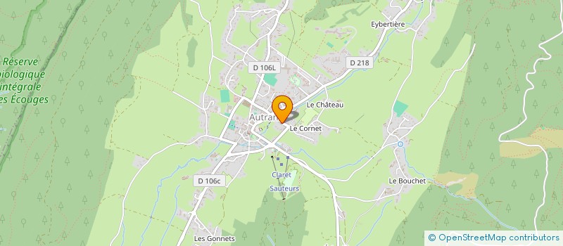 localisation de l'entreprise L'ASSOCIATION DE SOLIDARITE ET D'ENTRAIDE DES FRANCAIS DE SHANGAI à AUTRANS-MEAUDRE EN VERCORS