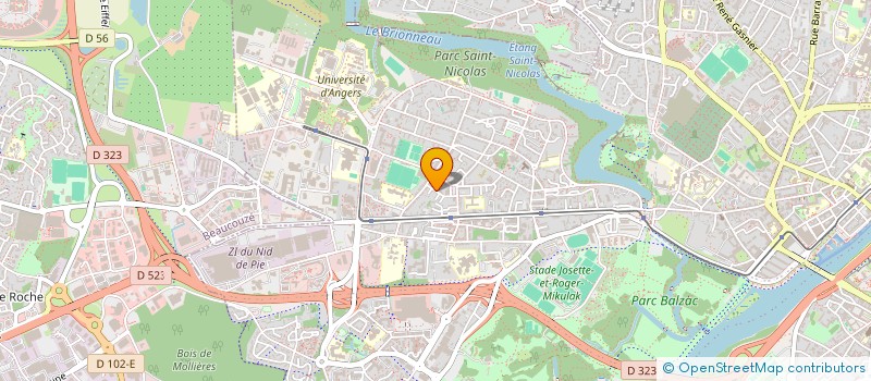 localisation de l'entreprise L'ASSOCIATION DE ZETETIQUE POUR UN ECOLOGISME RATIONNEL à ANGERS