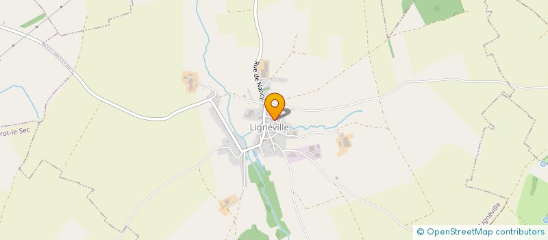 localisation de l'entreprise L'ASSOCIATION DES AMIS DE LIGNEVILLE  LIGNEVILLE