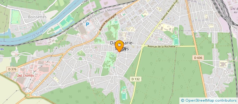 localisation de l'entreprise L ' ASSOCIATION DES CADRES ET ETUDIANTS BURKINABES à DAMMARIE-LES-LYS