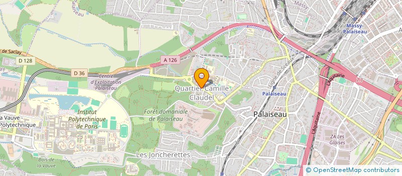 localisation de l'entreprise L'ASSOCIATION DES ETUDIANTS DES MASTERS OF SCIENCE AND TECHNOLOGY DE L'ECOLE POLYTECHNIQUE  PALAISEAU