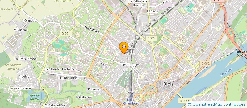 localisation de l'entreprise L ASSOCIATION DES JONQUILLES  BLOIS