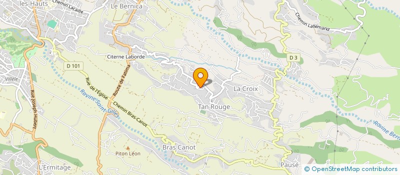 localisation de l'entreprise L'ASSOCIATION DES MONITRICES DE PORTAGE DE LA REUNION à SAINT-PAUL