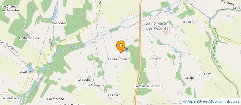 localisation de l'entreprise L'ASSOCIATION DES PAYSAN.T.ES TRAIT D'UNION POUR LE VIVANT à SAINT-MARTIN-DES-PEZERITS
