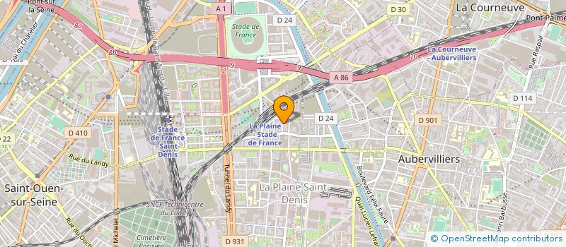 localisation de l'entreprise L'ASSOCIATION DES RIVERAINS ET UTILISATEURS DE LA CASA DE ESPANA à SAINT-DENIS