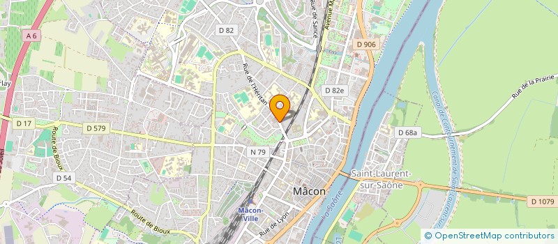 localisation de l'entreprise L'ASSOCIATION DU PERSONNEL ADMINISTRATIF DE L'INSPECTION ACADEMIQUE ET DES SERVICES EXTERIEURS DE SAONE-ET-LOIRE  MACON