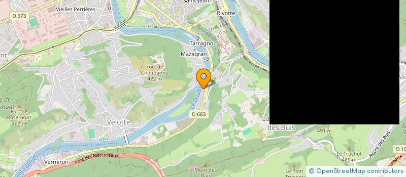 localisation de l'entreprise L'ASSOCIATION DU PETIT RENARD VERT à BESANCON