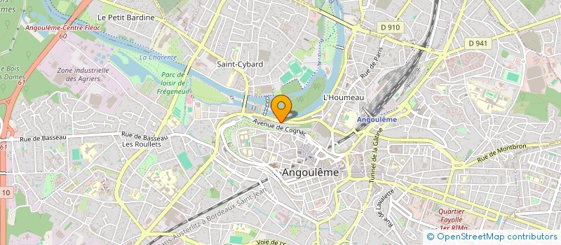 localisation de l'entreprise L'ASSOCIATION DU SAPIN SYMPA à ANGOULEME