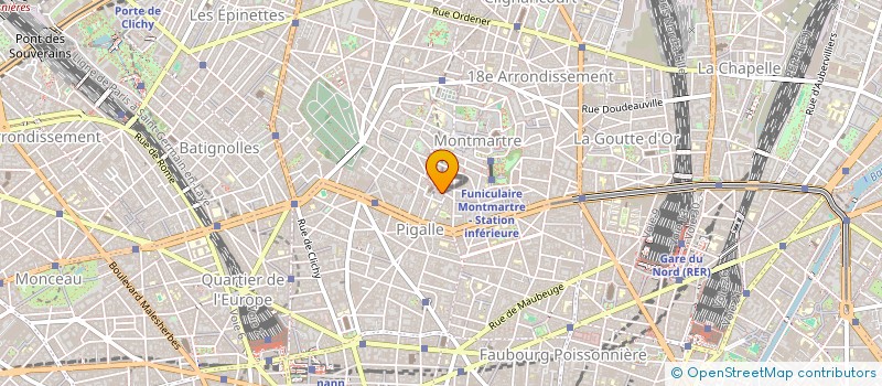 localisation de l'entreprise L'ASSOCIATION DU VIDE  PARIS