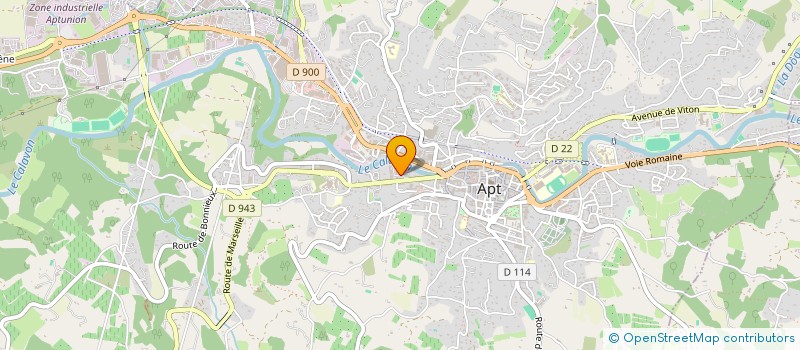 localisation de l'entreprise L'ASSOCIATION EN MOUVEMENT à APT