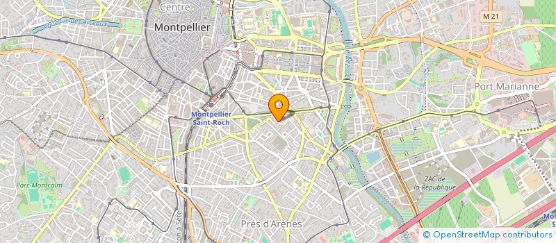 localisation de l'entreprise L' ASSOCIATION FEMMES & ACTIONS EN MEDITERRANEE à MONTPELLIER