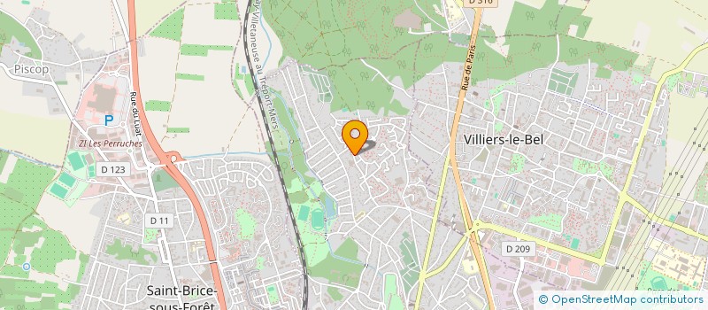 localisation de l'entreprise L'ASSOCIATION HELLO ALICE  SARCELLES