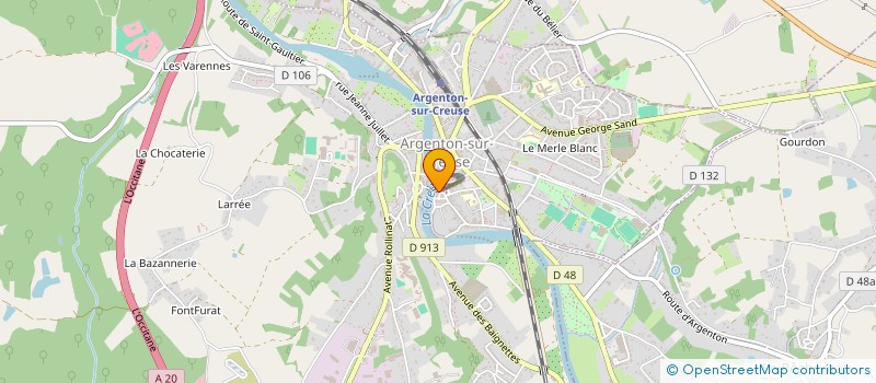 localisation de l'entreprise L'ASSOCIATION IMPRESSIONORE à ARGENTON-SUR-CREUSE