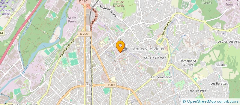 localisation de l'entreprise L'ASSOCIATION KULMAK à ANNECY