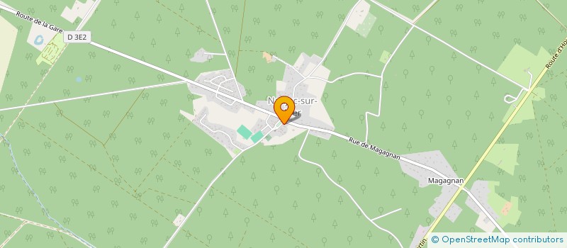 localisation de l'entreprise L'ASSOCIATION LES ARTS A NAUJAC SUR MER  NAUJAC-SUR-MER