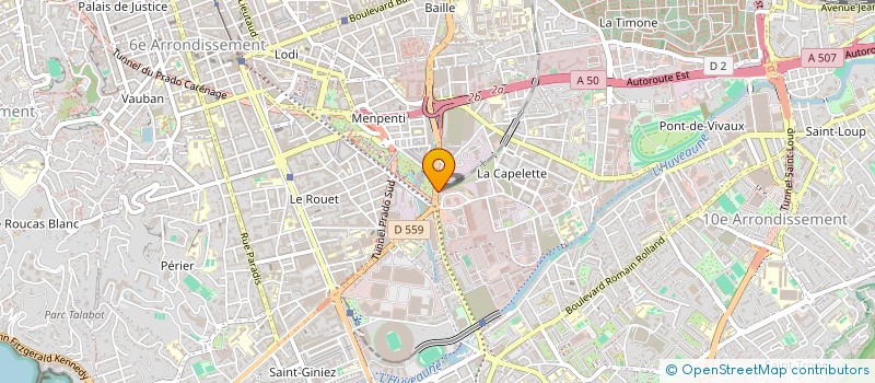 localisation de l'entreprise L'ASSOCIATION LES CARAVELLES DE MALTE à MARSEILLE