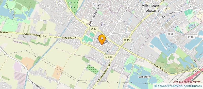 localisation de l'entreprise L'ASSOCIATION LEYRISSE à VILLENEUVE-TOLOSANE