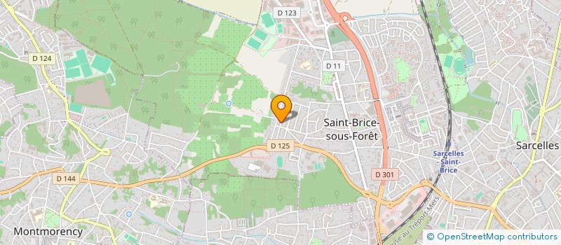 localisation de l'entreprise L ASSOCIATION MELODY  SAINT-BRICE-SOUS-FORET