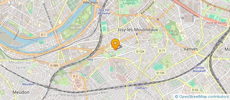 localisation de l'entreprise L'ASSOCIATION NATIONALE DES AUDITEURS D'ENFANTS à ISSY-LES-MOULINEAUX