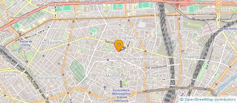 localisation de l'entreprise L'ASSOCIATION RELAIS AUTONOMIE 18  PARIS