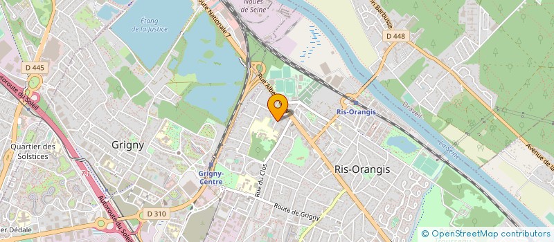 localisation de l'entreprise L'ASSOCIATION RISSOISE D'AQUARIOPHILIE à RIS-ORANGIS