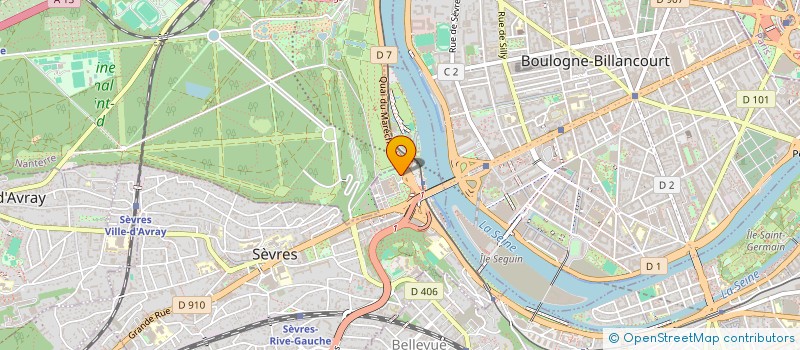 localisation de l'entreprise L'ASSOCIATION SI T'ES CERAMIQUE à SEVRES