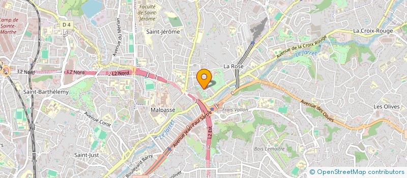 localisation de l'entreprise L'ASSOCIATION SOCIAL ET LOISIRS à MARSEILLE