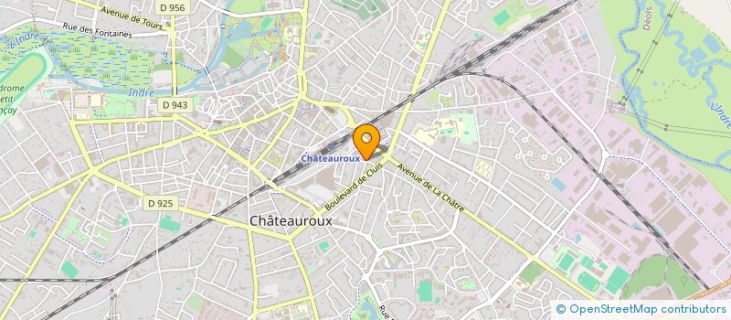 localisation de l'entreprise L'ASSOCIATION SYRIENNE FRANCAISE POUR L'AMITIE ET L'INTEGRATION à CHATEAUROUX