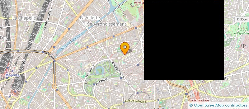 localisation de l'entreprise L'ASSOCIATION TAMARO KENE  PARIS