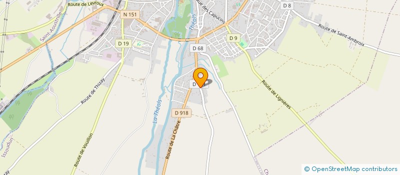 localisation de l'entreprise L ASSOCIE TECHNIQUE DU PAYSAN à SAINT-AOUSTRILLE