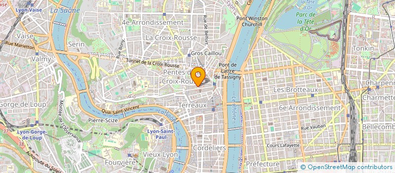 localisation de l'entreprise L'ASSOCIEE PRODUCTION à LYON