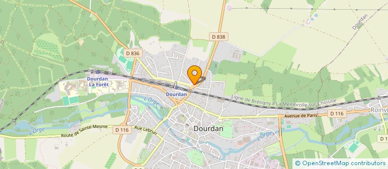 localisation de l'entreprise L'ASSOS à DOURDAN