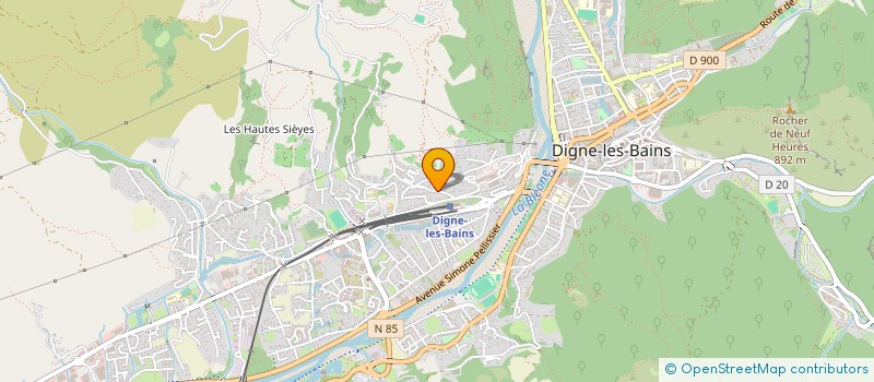 localisation de l'entreprise L'ASSOS BLUES UP  MALLEMOISSON